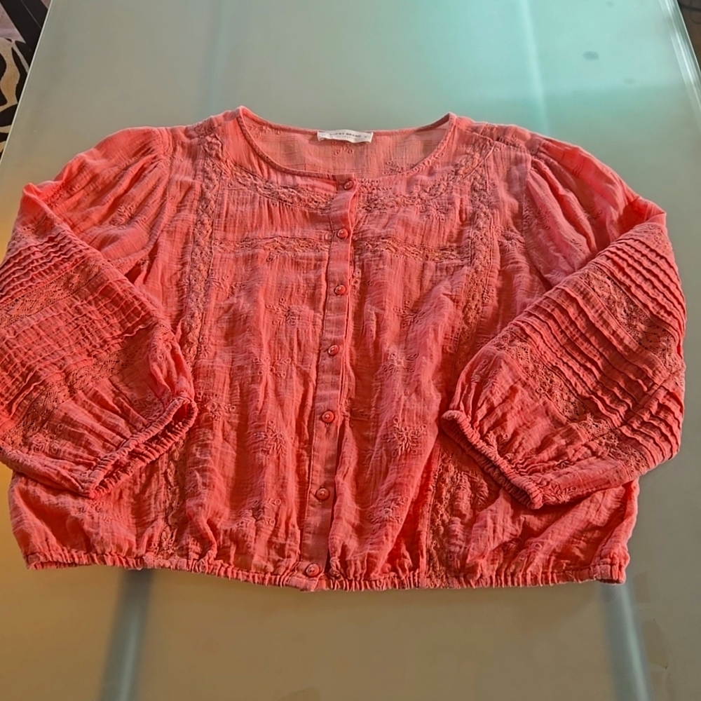 Lucky Brand Women's Blouse in Great Condition!